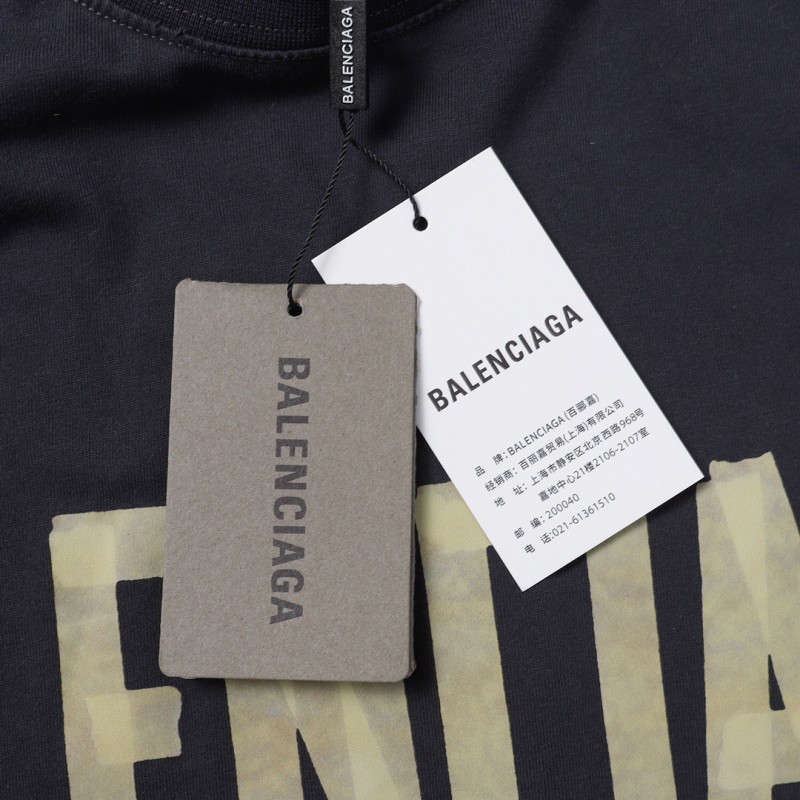 Balenciaga Unisex Long Sleeves Tee