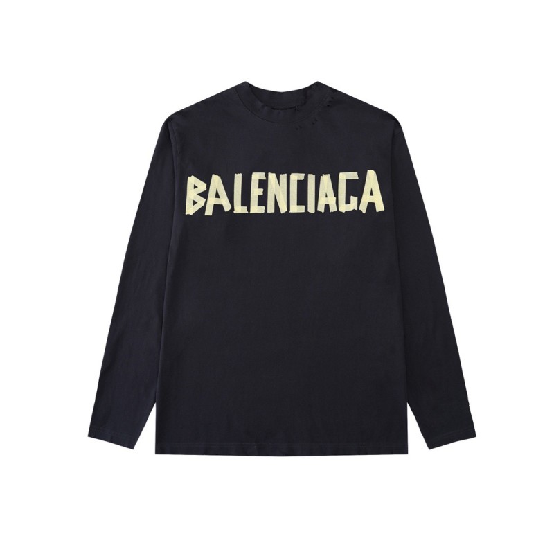 Balenciaga Unisex Long Sleeves Tee