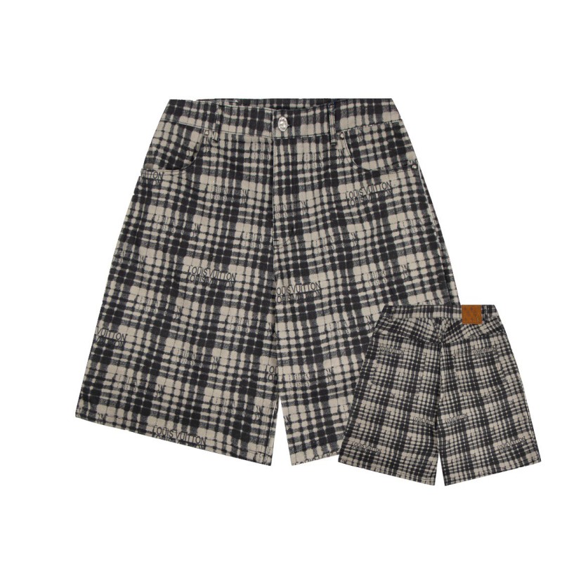 LV Unisex Denim Shorts