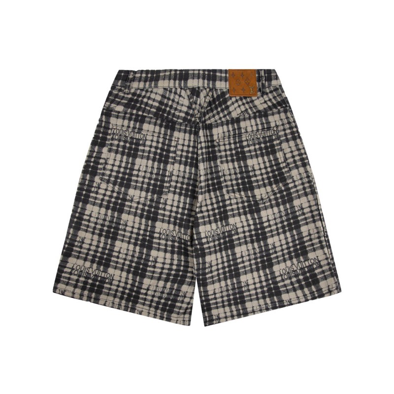 LV Unisex Denim Shorts