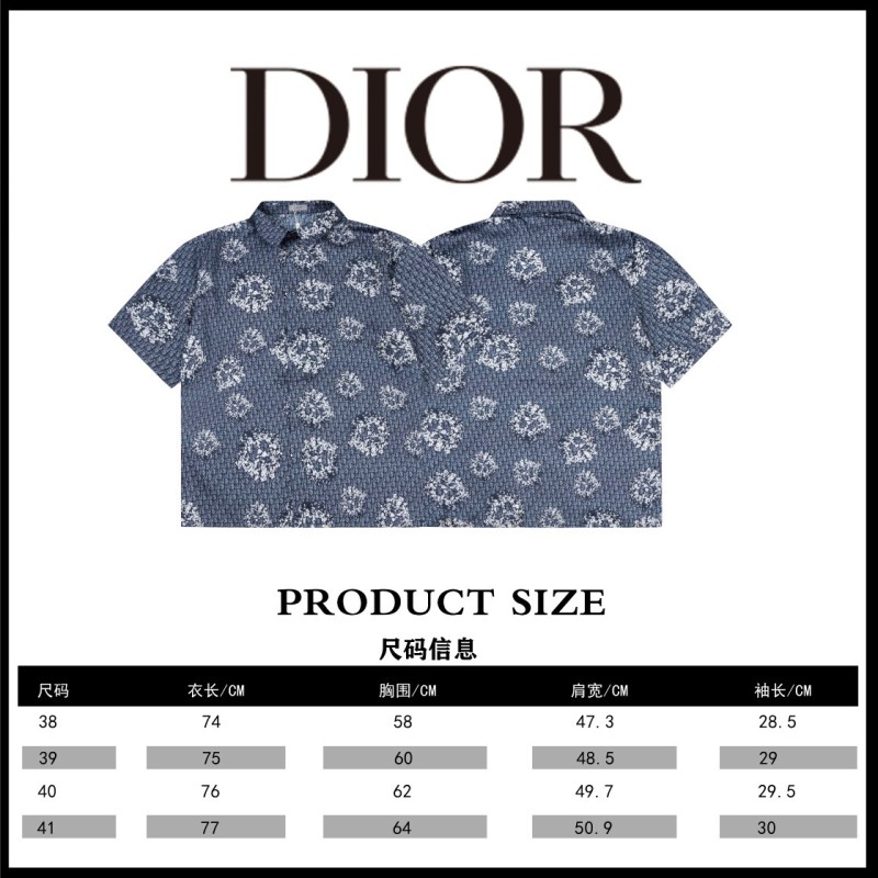 Dior Unisex Shirts