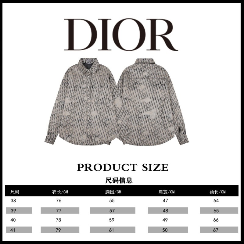 Dior Unisex Shirts