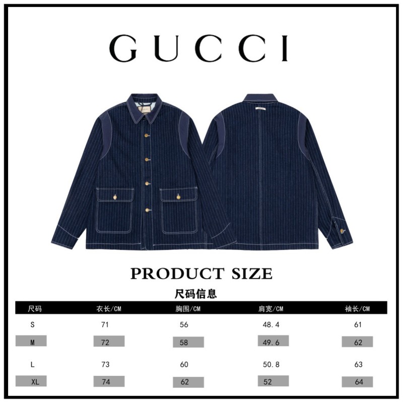 Gucci Unisex Denim Jacket