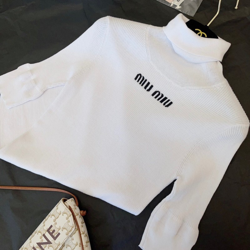 MiuMiu Turtleneck Knitwear