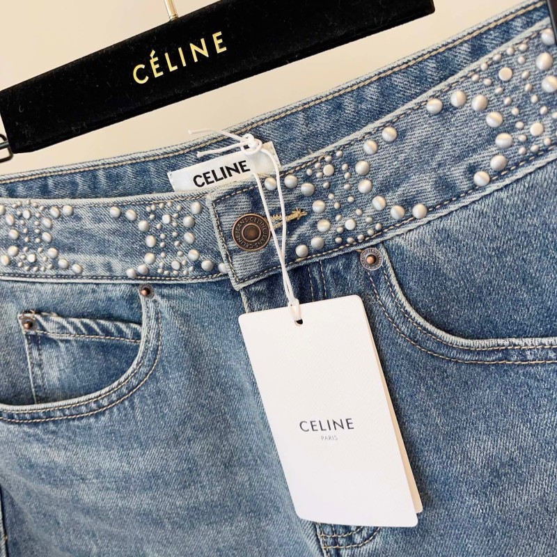 Celine Denim Shorts 