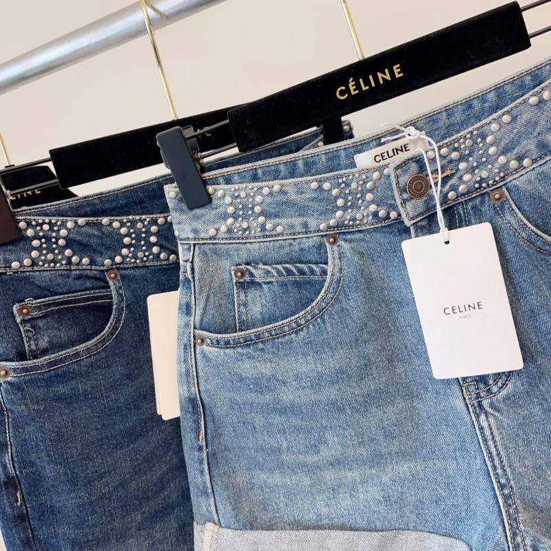 Celine Denim Shorts 