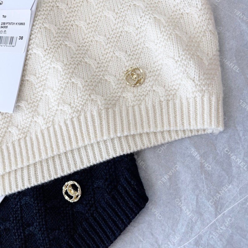 Chanel Cashmere Knit Singlet