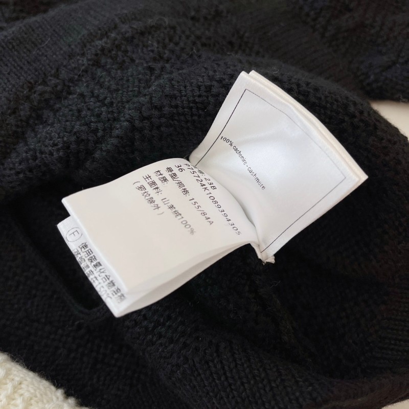 Chanel Cashmere Knit Blouse