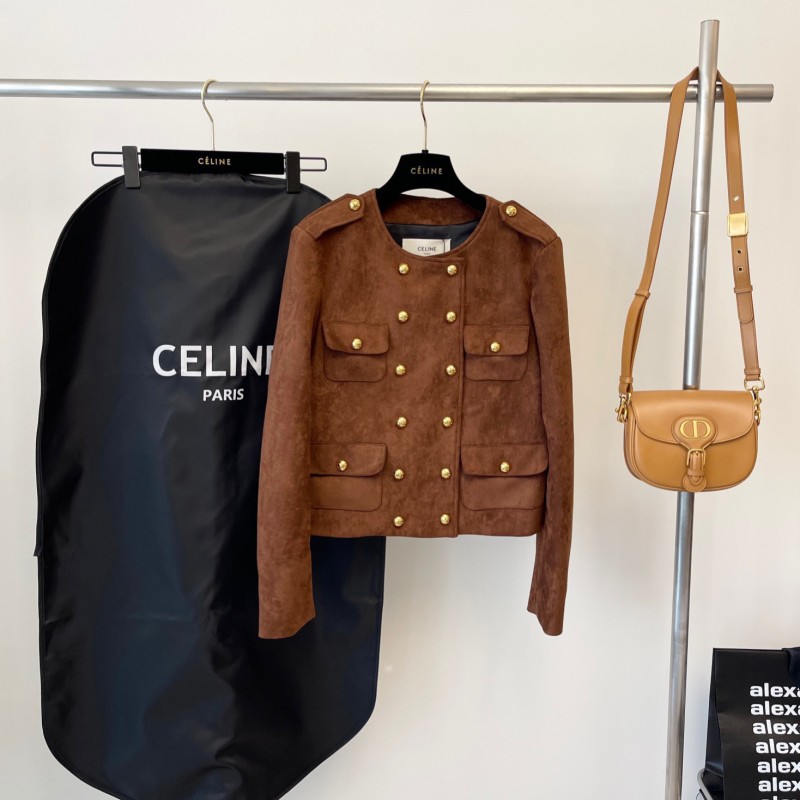 Celine Suede Jacket