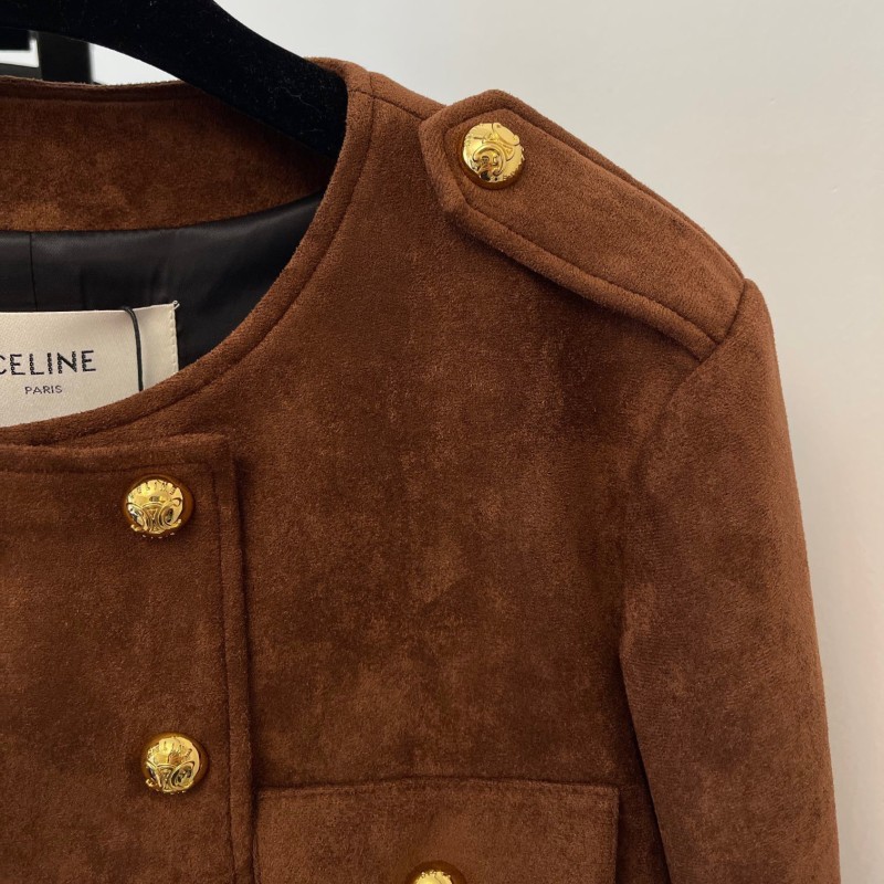 Celine Suede Jacket