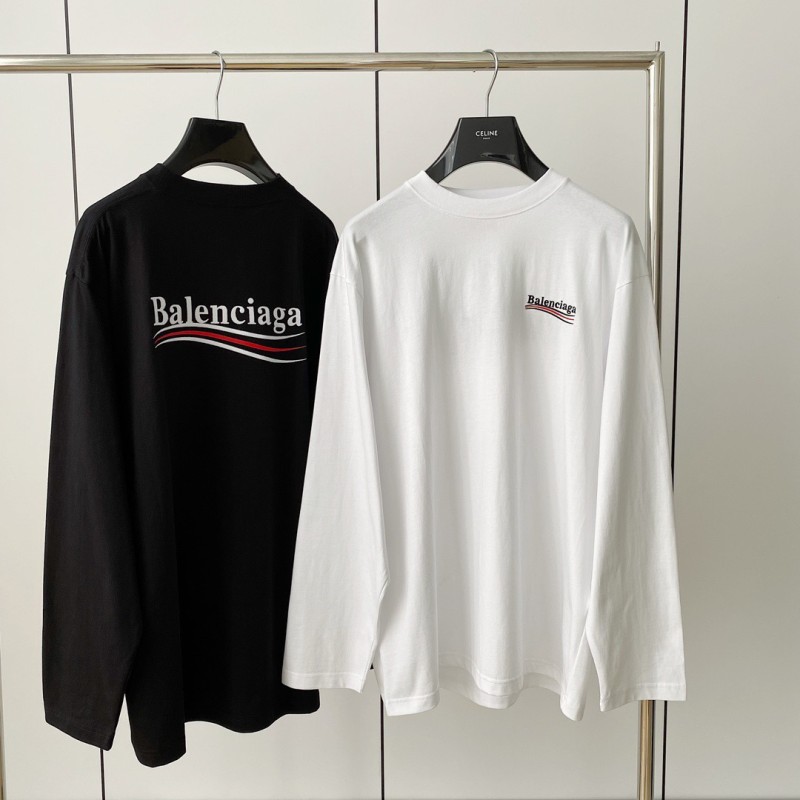 Balenciaga Unisex Long Sleeves Tee