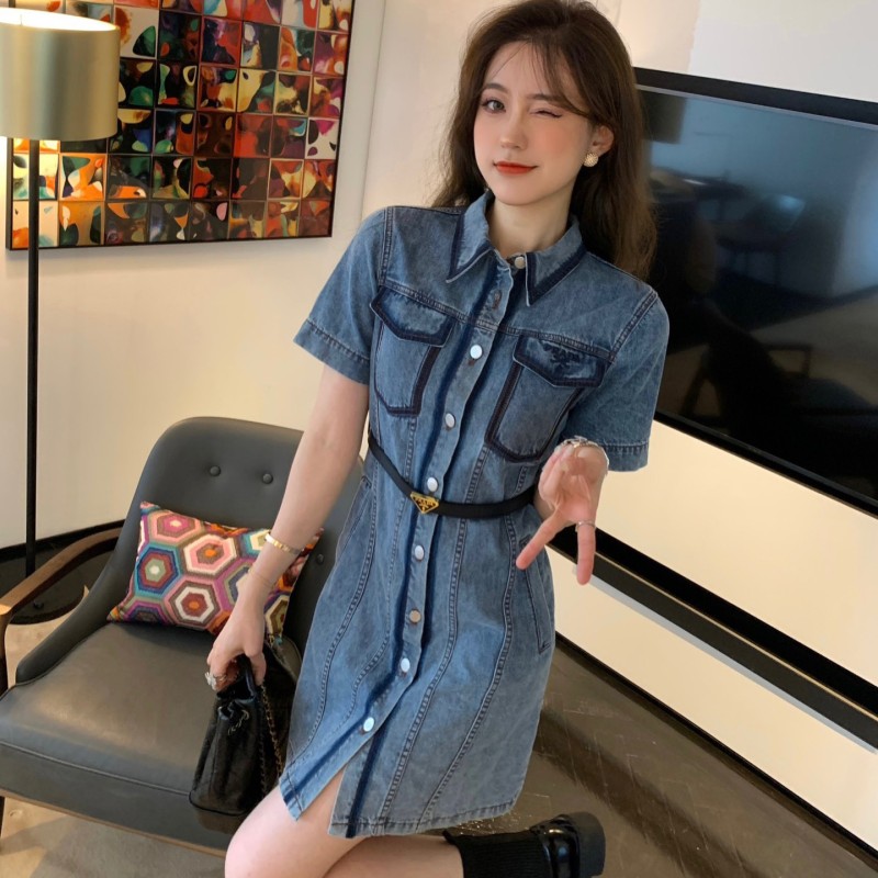 Prada Denim Shirt Dress