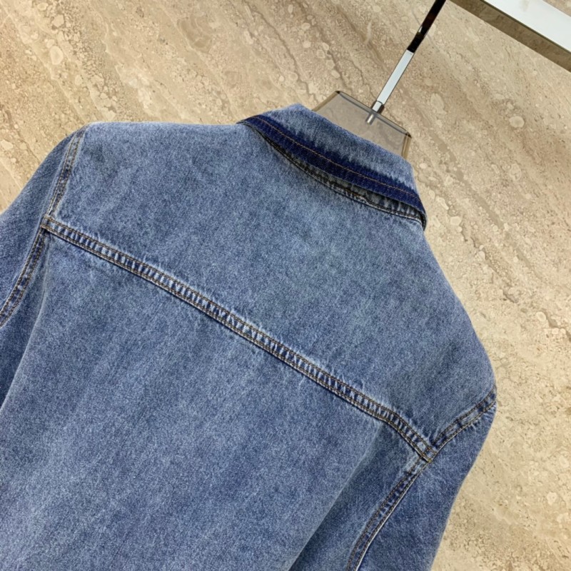 Prada Denim Shirt Dress