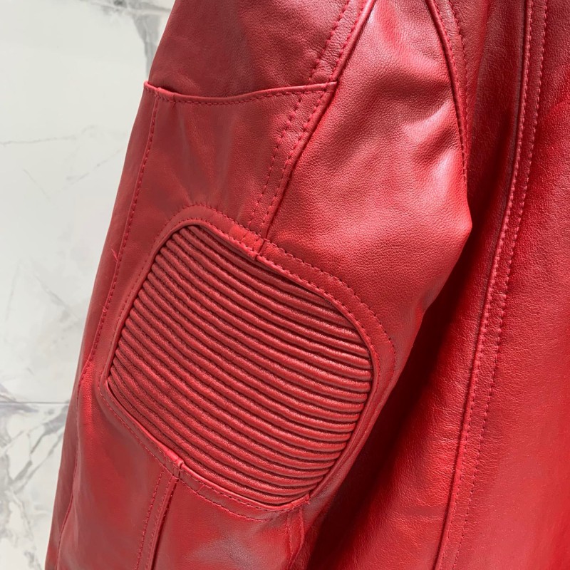 Balenciaga Unisex Leather Jacket