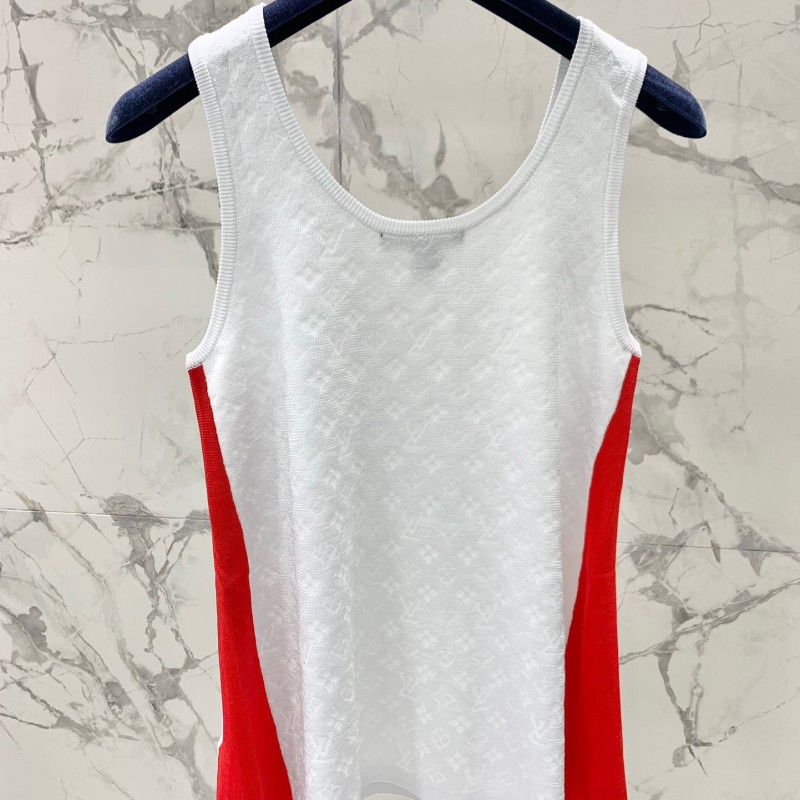 LV Knit Singlet & Shorts Set