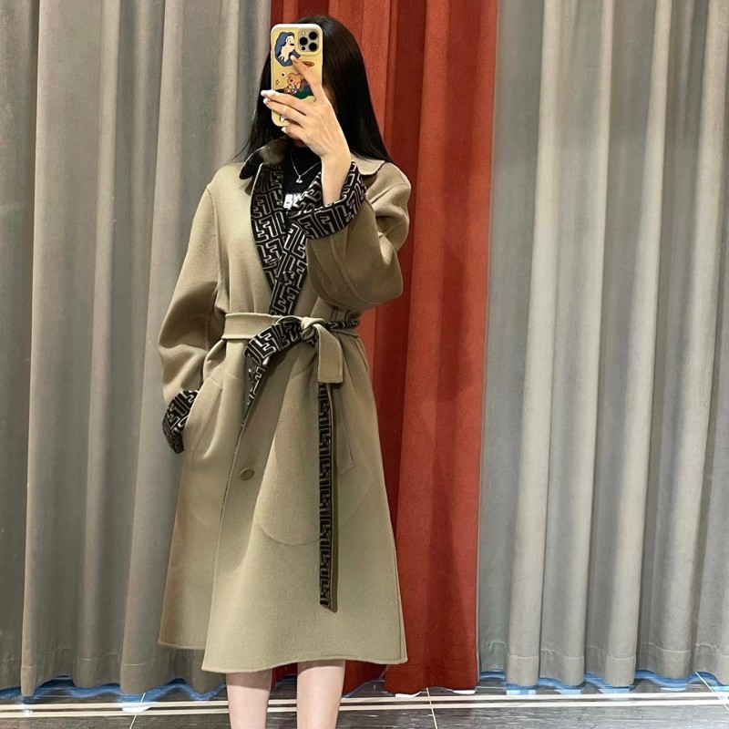 Fendi Reversible Wool Coat