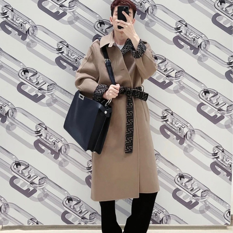 Fendi Reversible Wool Coat