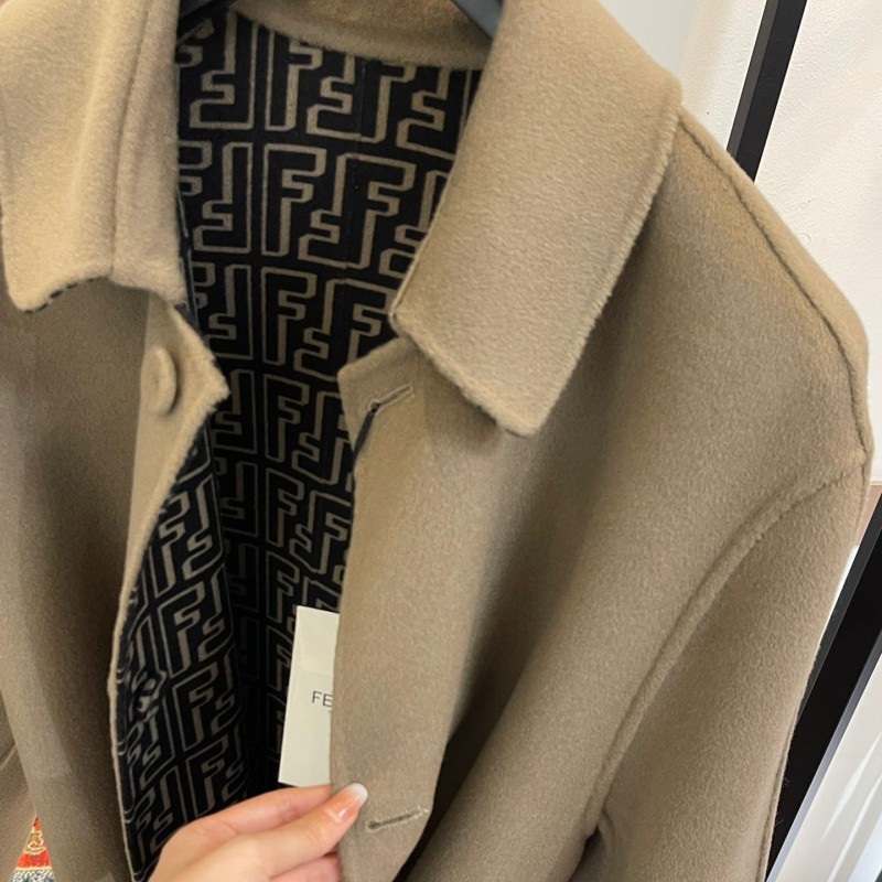 Fendi Reversible Wool Coat