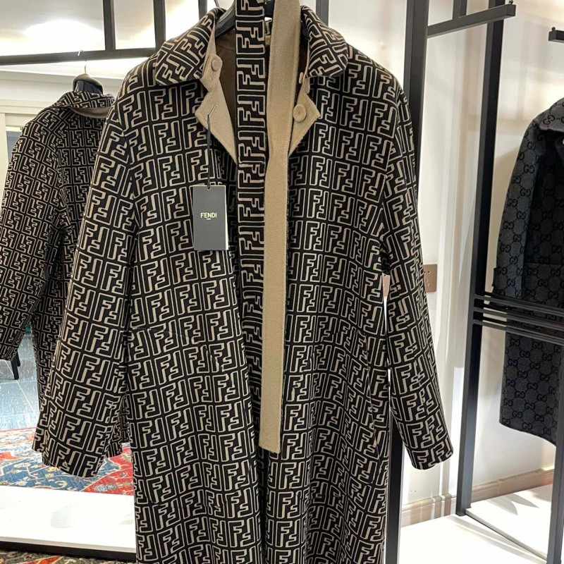 Fendi Reversible Wool Coat