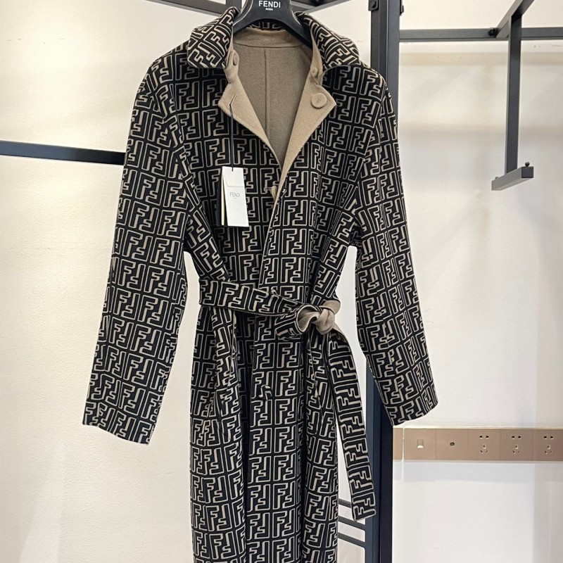 Fendi Reversible Wool Coat