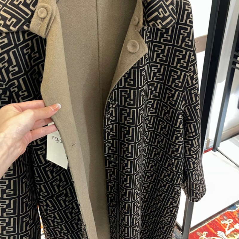 Fendi Reversible Wool Coat