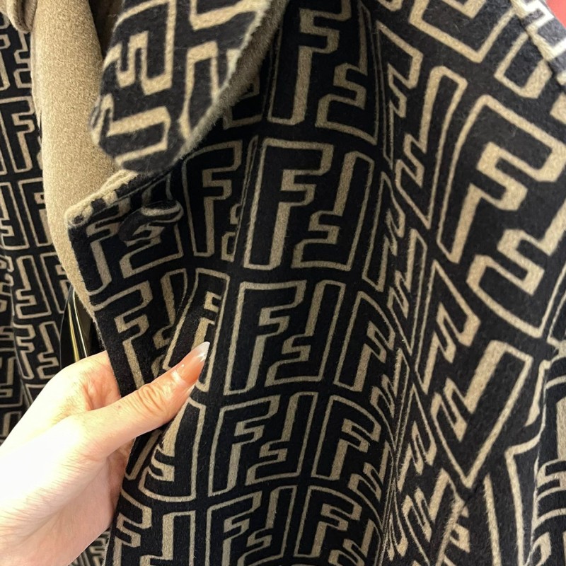 Fendi Reversible Wool Coat