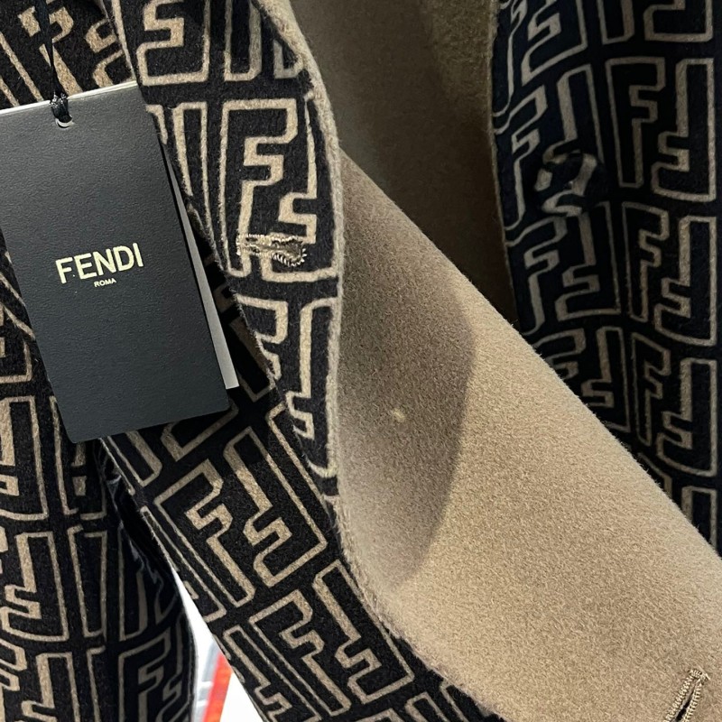 Fendi Reversible Wool Coat