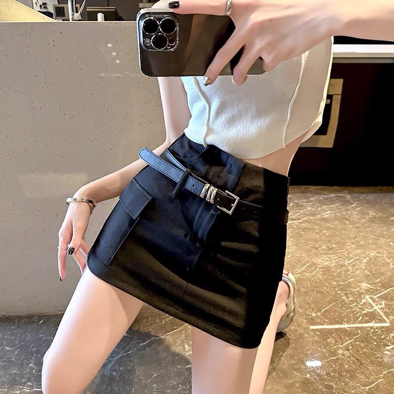 YSL Lambskin Skirt