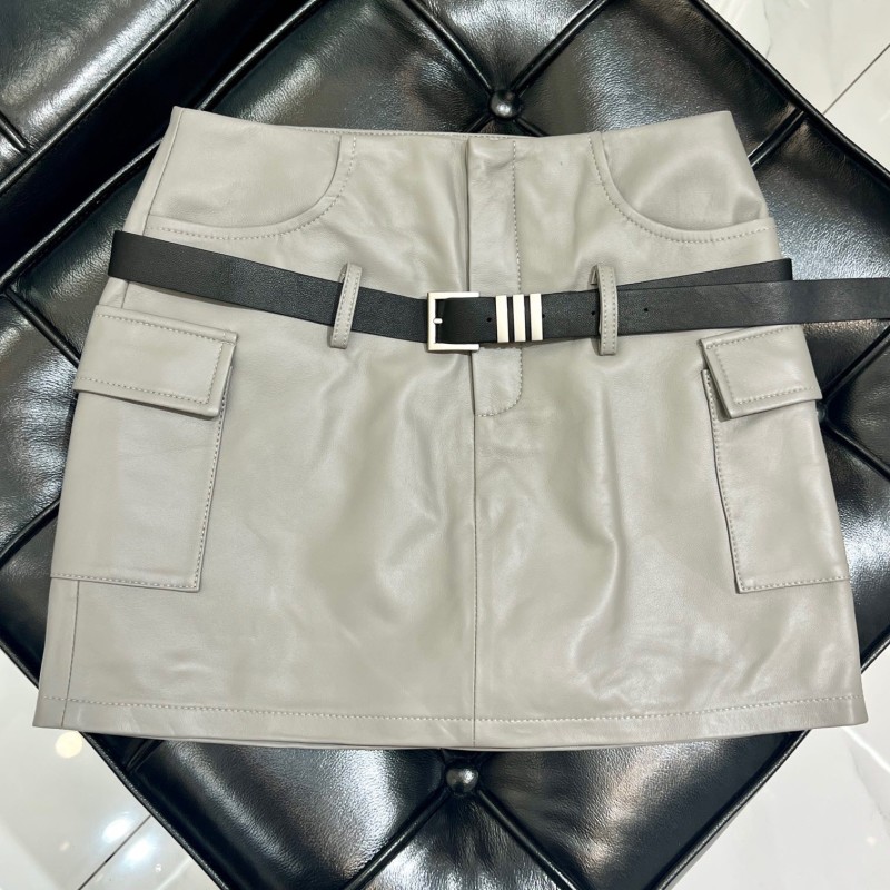 YSL Lambskin Skirt