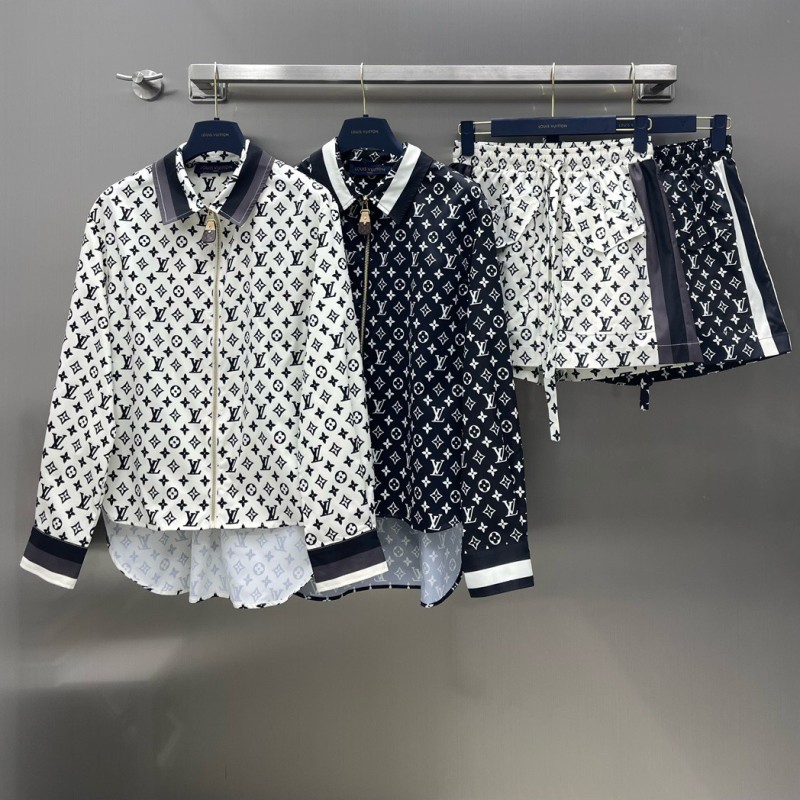 LV Blouse & Shorts Set