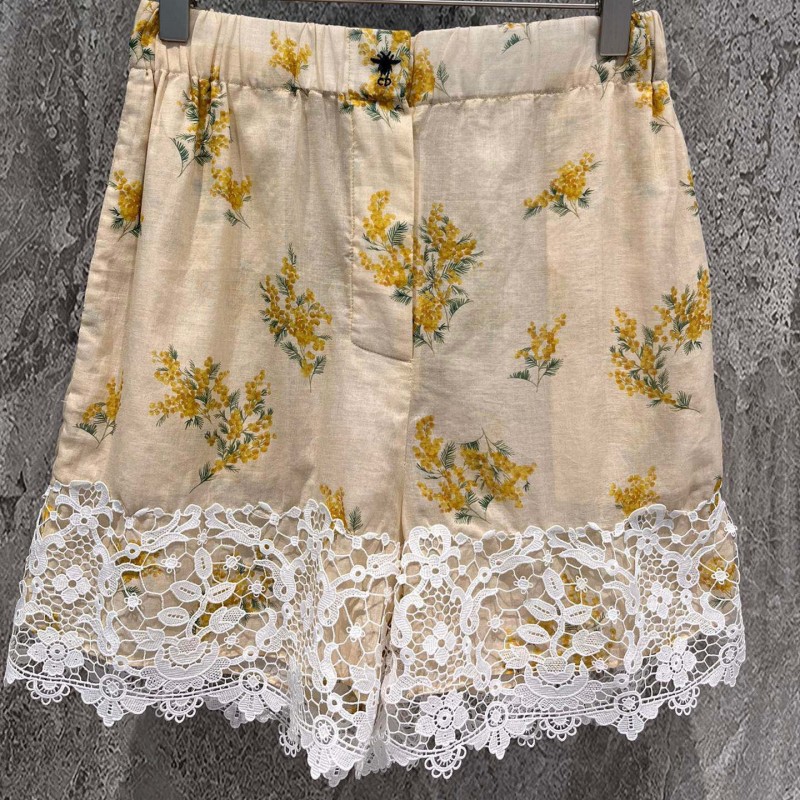 Dior Lace Shorts