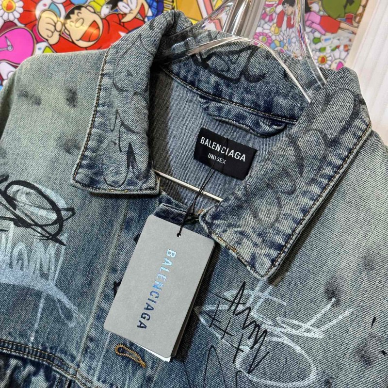 Balenciaga Unisex Jeans Jacket