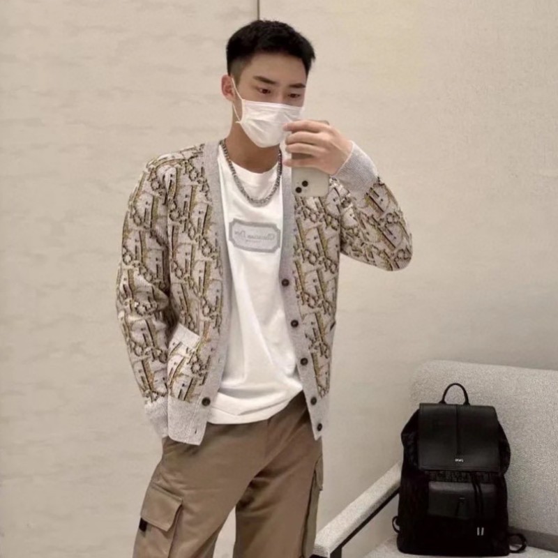 Dior Unisex Wool Cardigan 