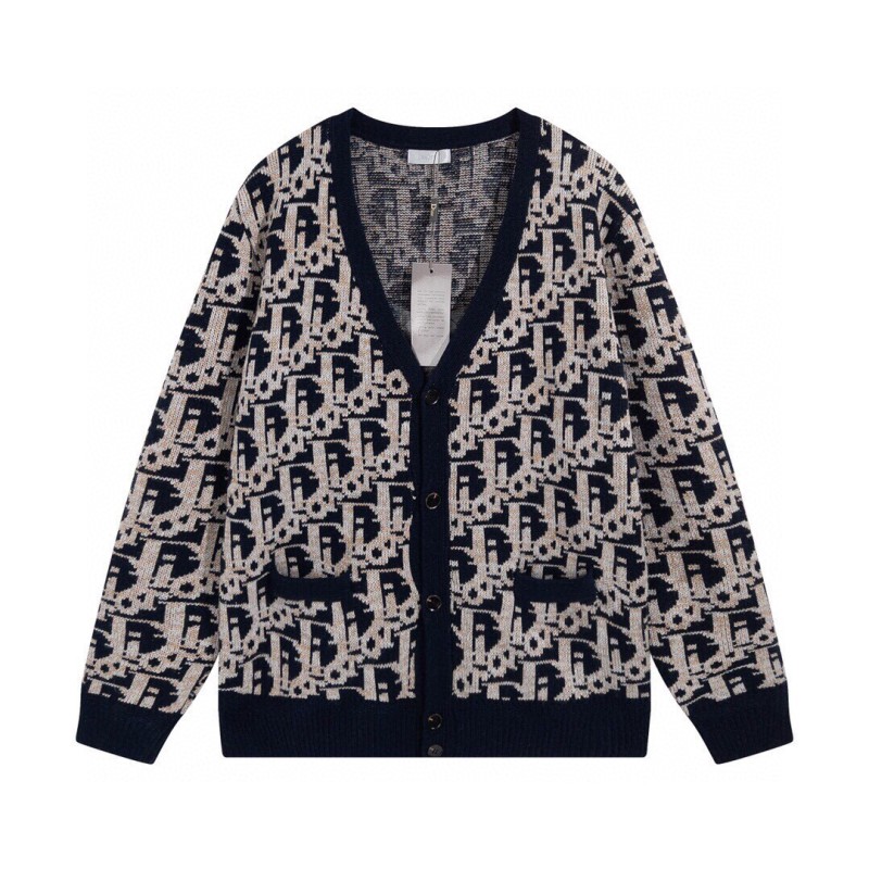 Dior Unisex Wool Cardigan 