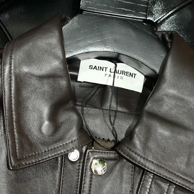 YSL Leather Jacket