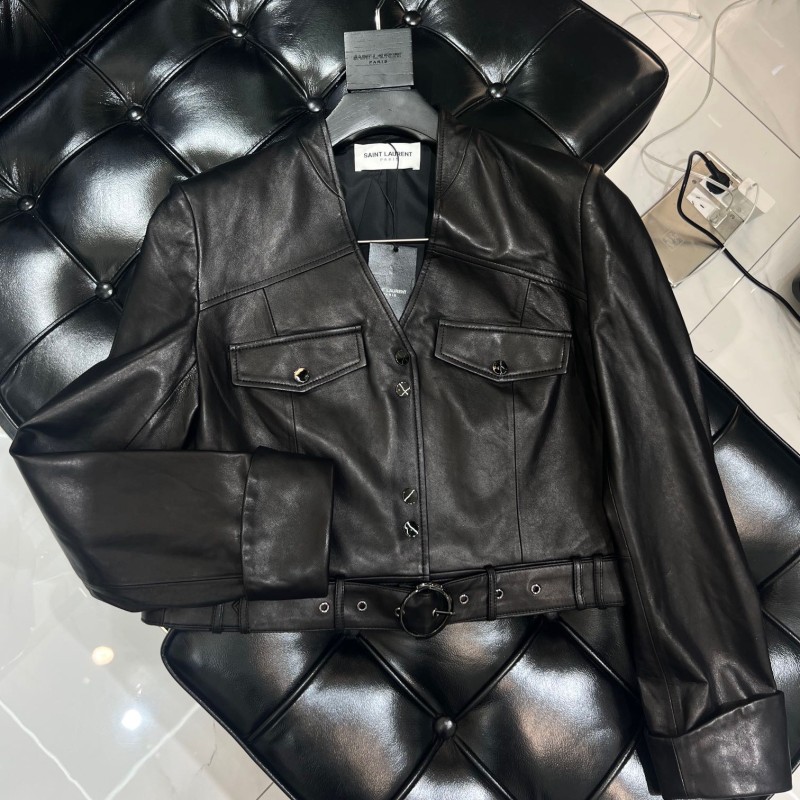 YSL Leather Jacket