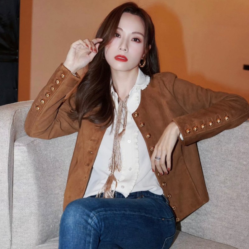 Celine Suede Jacket 