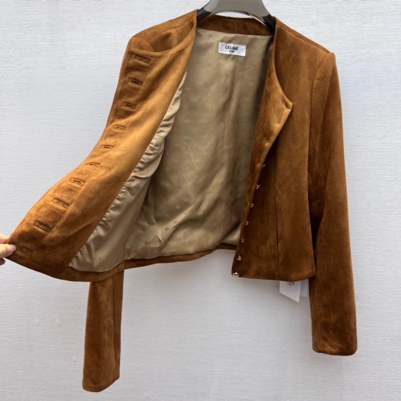 Celine Suede Jacket 