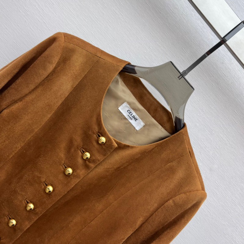 Celine Suede Jacket 