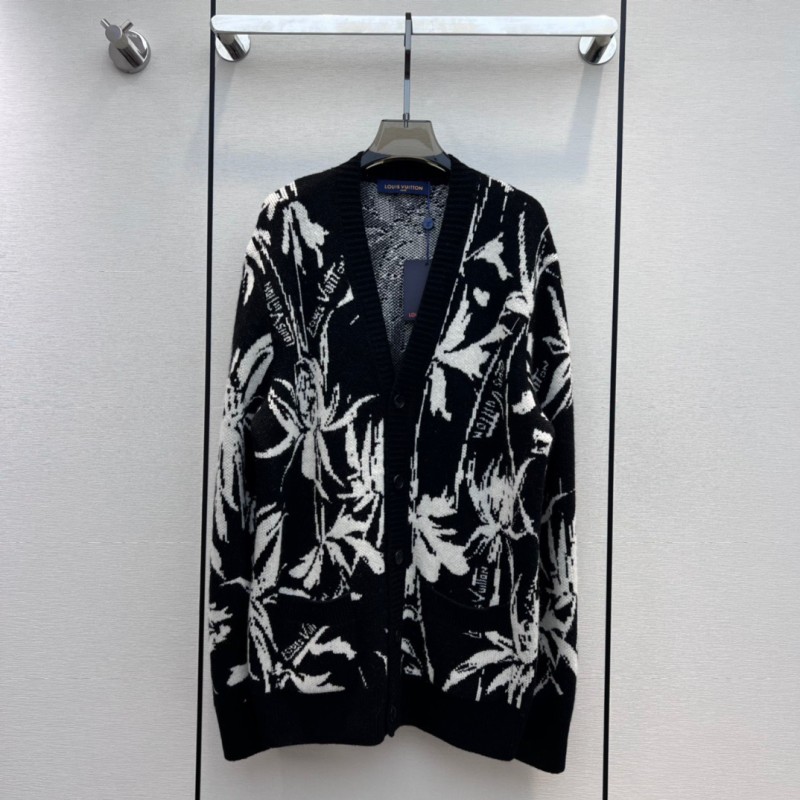 LV Knit Cardigan Sweater