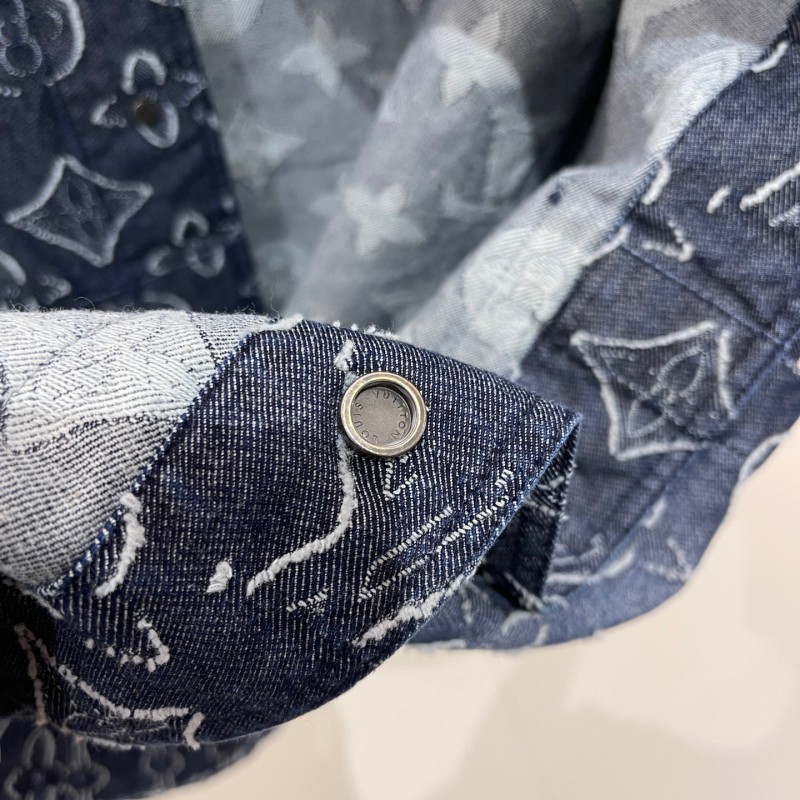 LV Unisex Denim Blouse