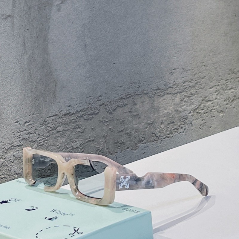 Off White Unisex Sunglass (Multi Color)