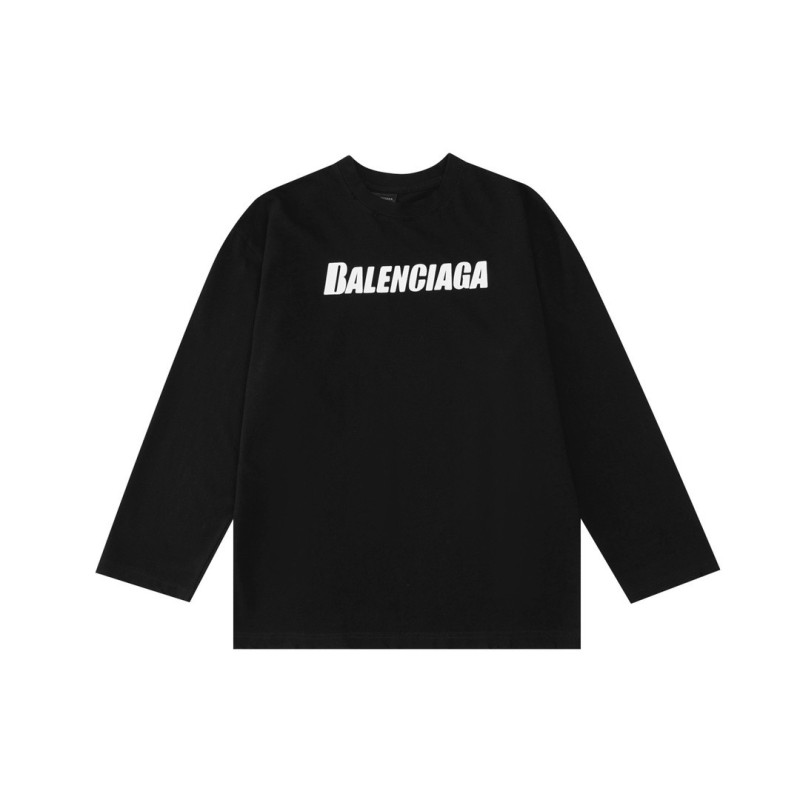 Balenciaga Unisex Long Sleeves Tee