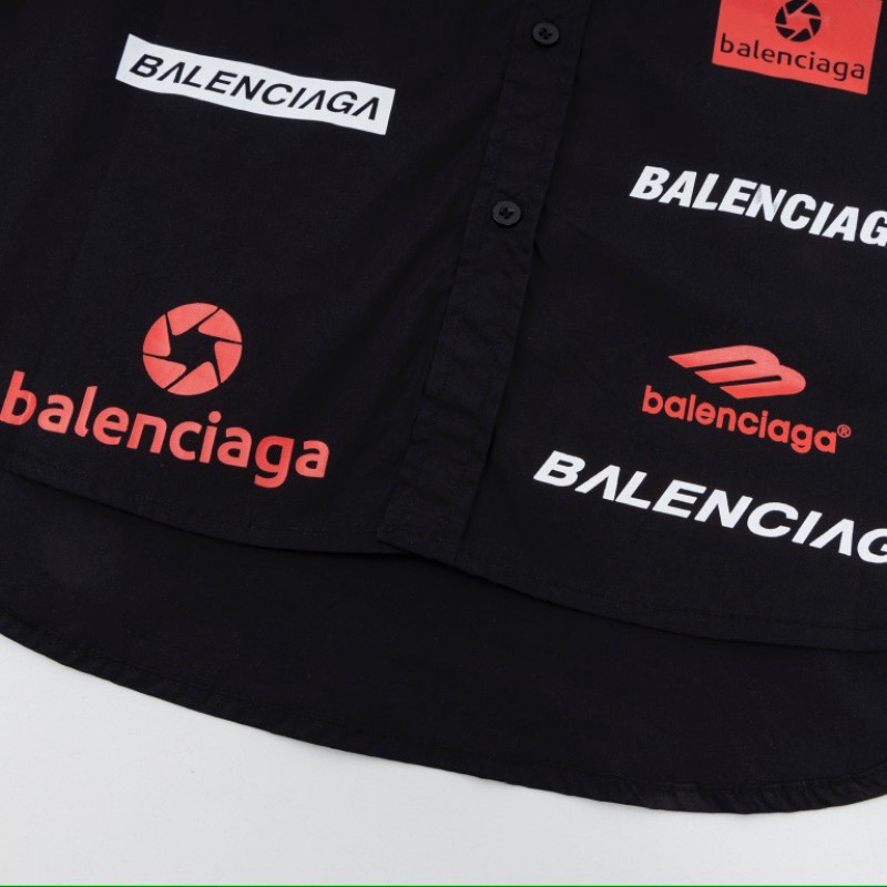 Balenciaga Unisex Long Sleeves Shirt