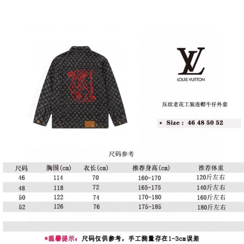 LV Unisex Denim Jacket