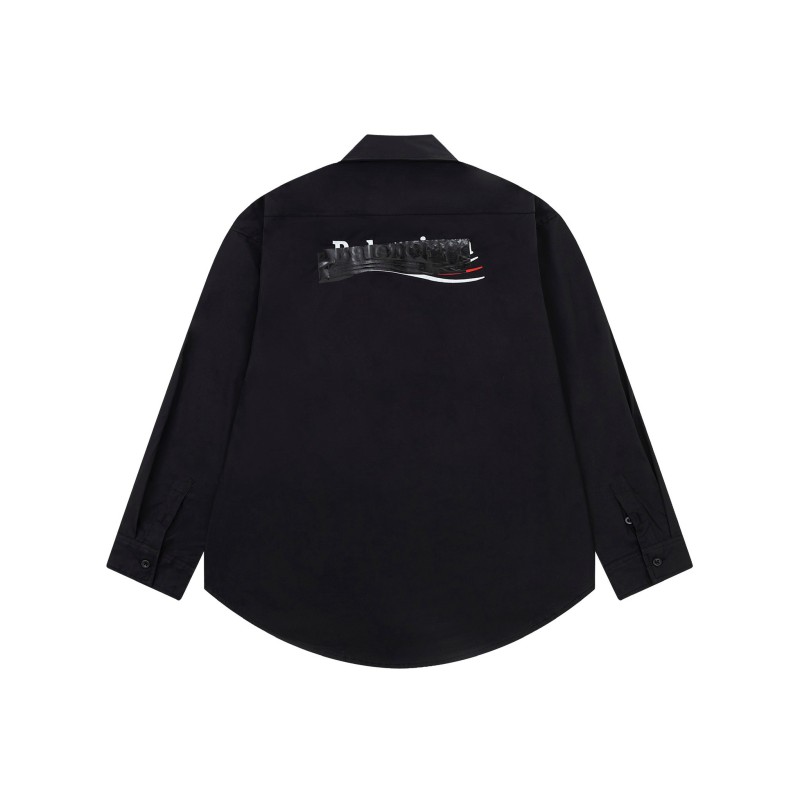 Balenciaga Unisex Long Sleeves Shirt