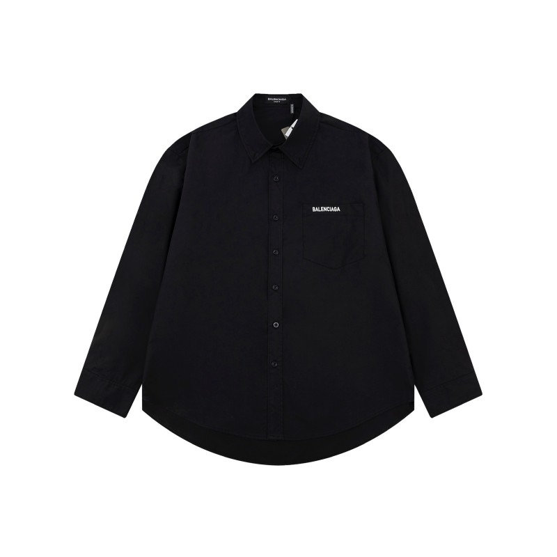 Balenciaga Unisex Long Sleeves Shirt