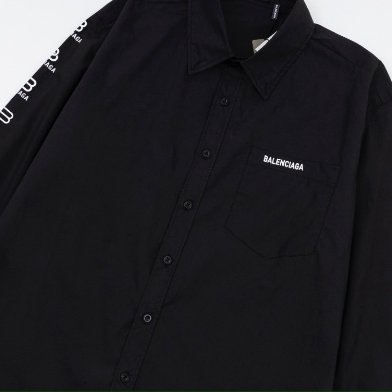 Balenciaga Unisex Long Sleeves Shirt