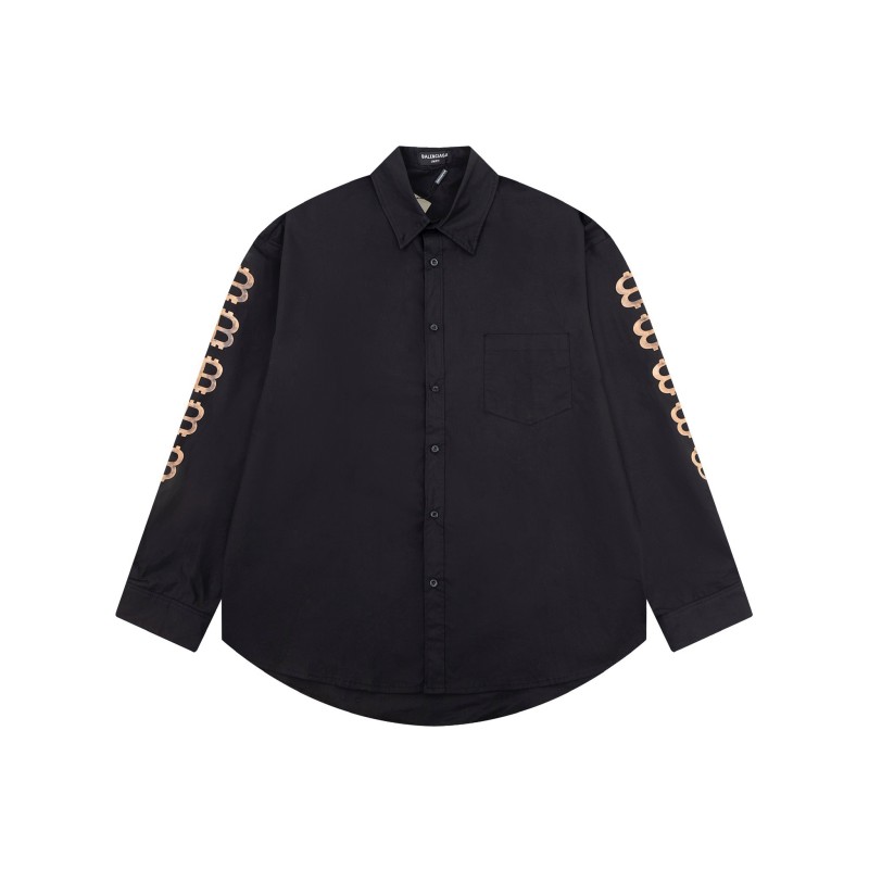 Balenciaga Unisex Long Sleeves Shirt