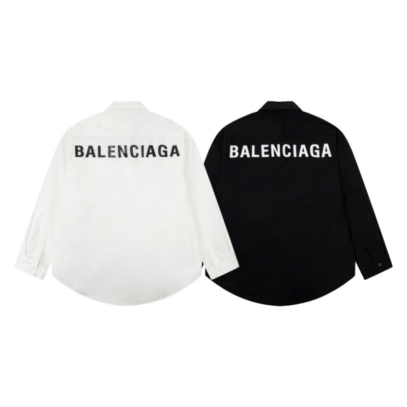 Balenciaga Unisex Long Sleeves Shirt